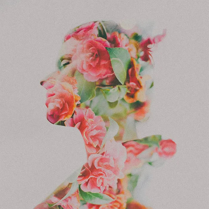 Double Exposure Portrait Photography By Sara K. Byrne