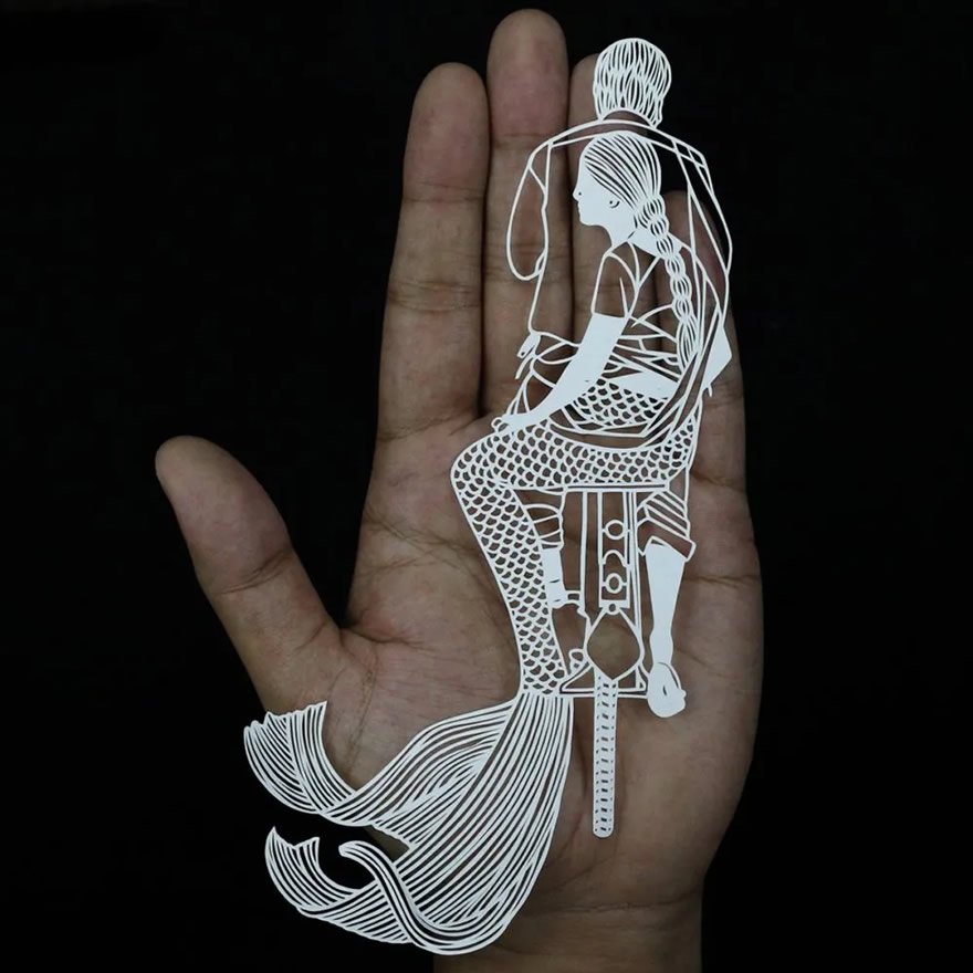 Paper-Cutting Art by Parth Kothekar