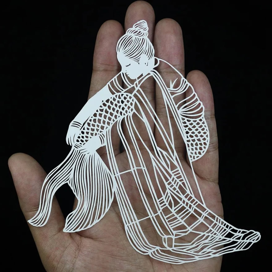 Paper-Cutting Art by Parth Kothekar