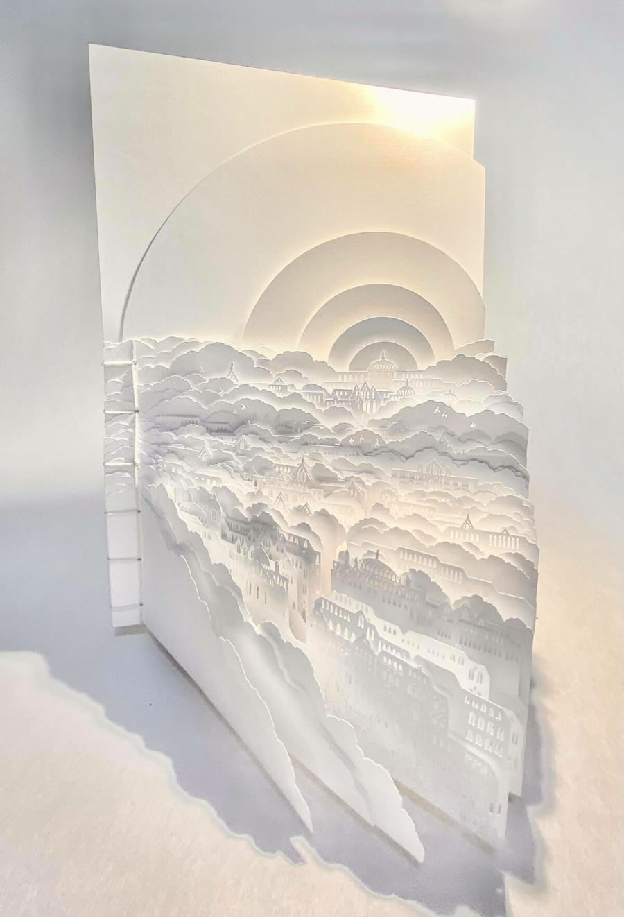 Paper Sculptures Inspired Nature by Ayumi Shibata