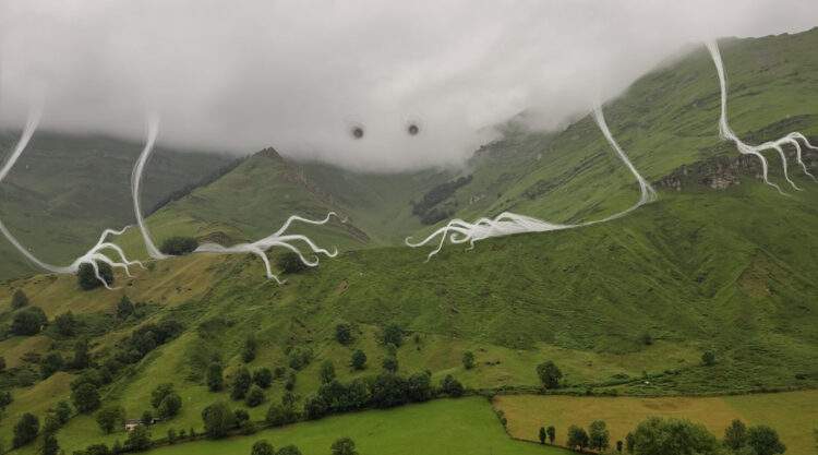 Artist Vorja Sánchez Creates Dreamy Phantom Clouds Descend From The Sky