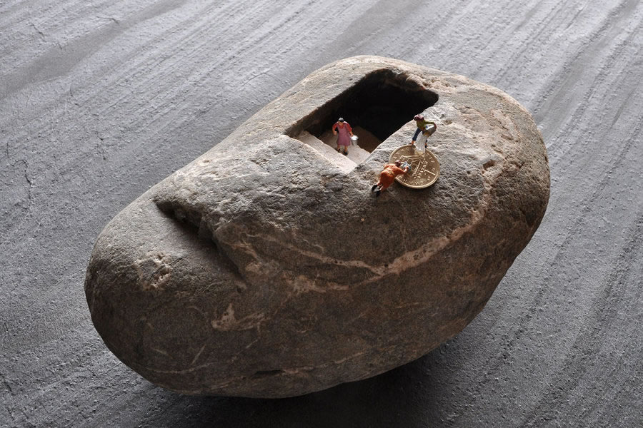 Stone Sculptures By Hirotoshi Ito