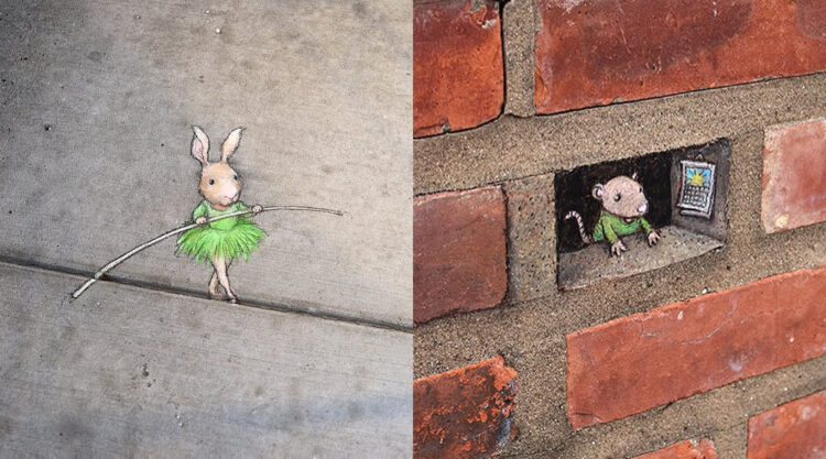 Street Artist David Zinn