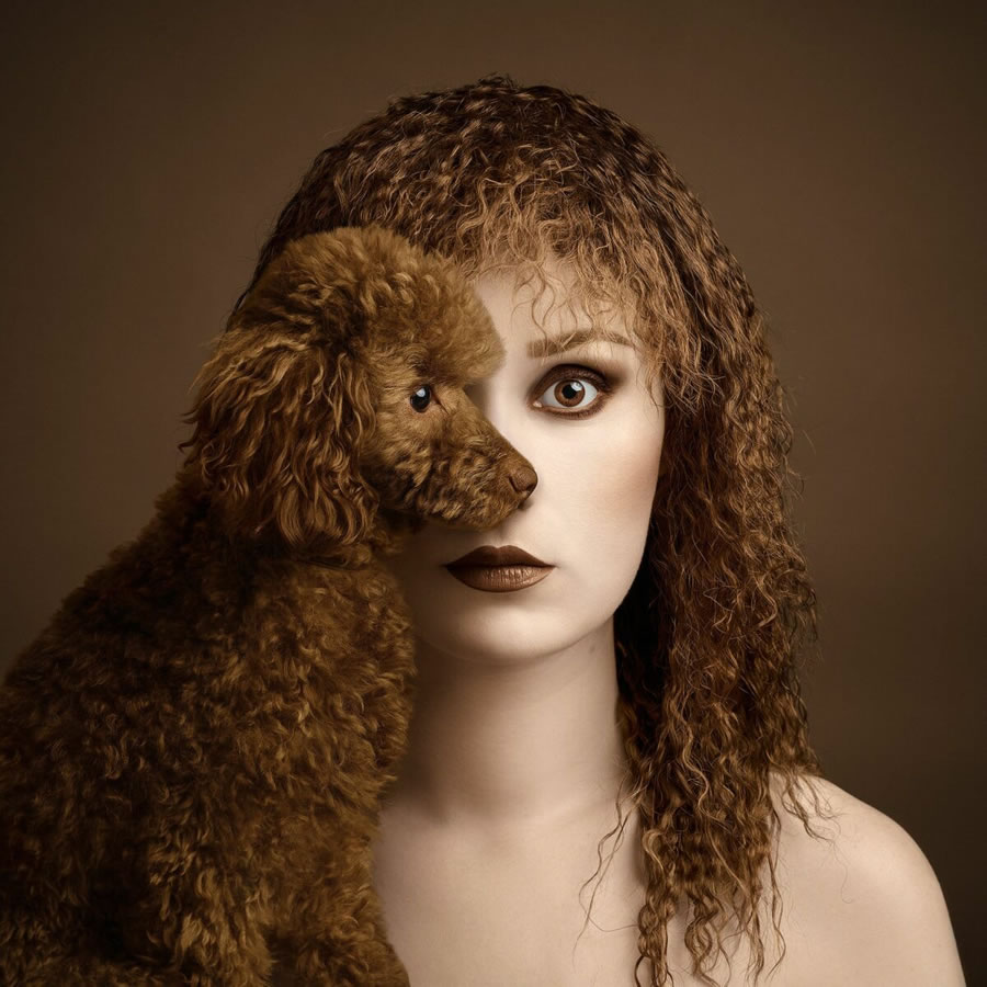 Surrealistic Portraits By Flora Borsi