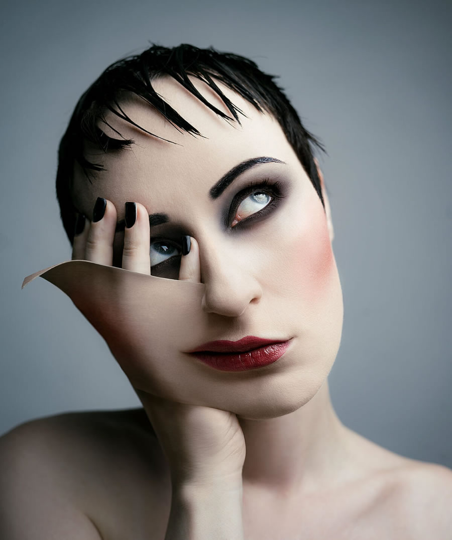 Surrealistic Portraits By Flora Borsi