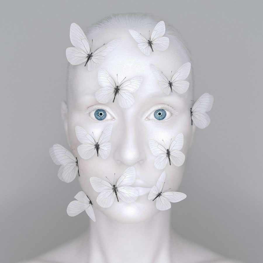 Surrealistic Portraits By Flora Borsi