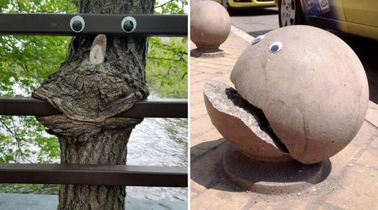 Eye Bombing: Artist Vanyu Krastev Using Googly Eyes To Bring Objects To Life