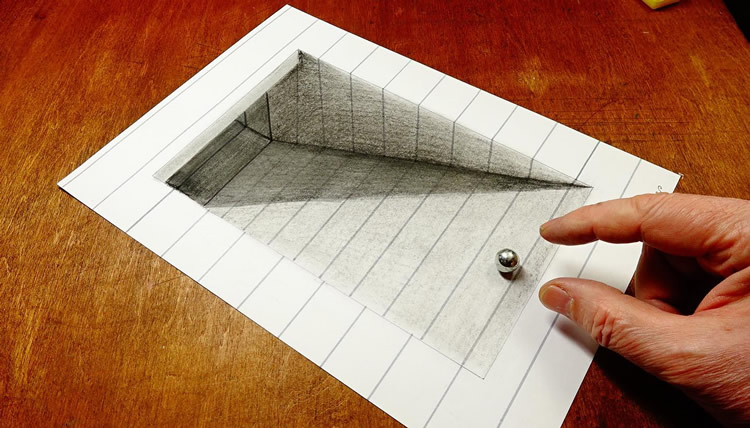 Amazing 3D Drawings by Sandor Vamos