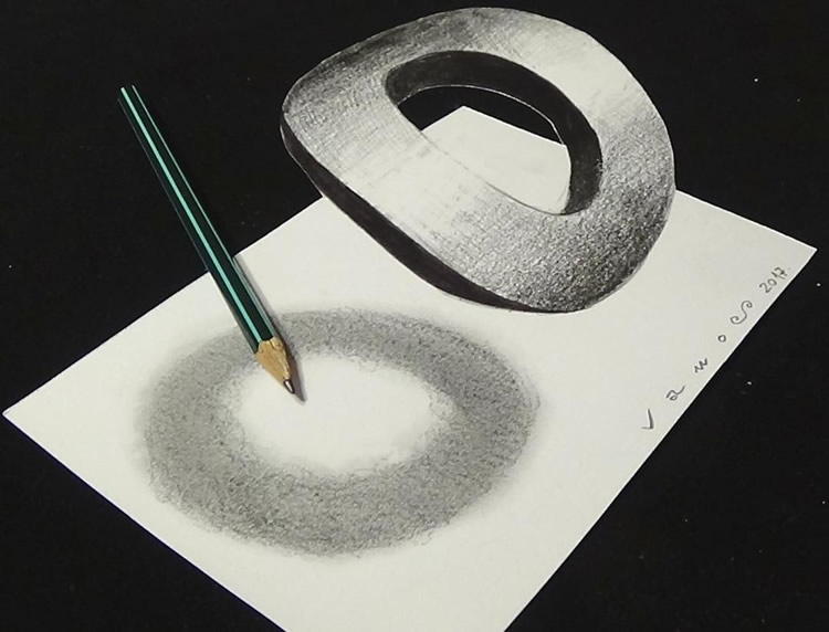 Amazing 3D Drawings by Sandor Vamos