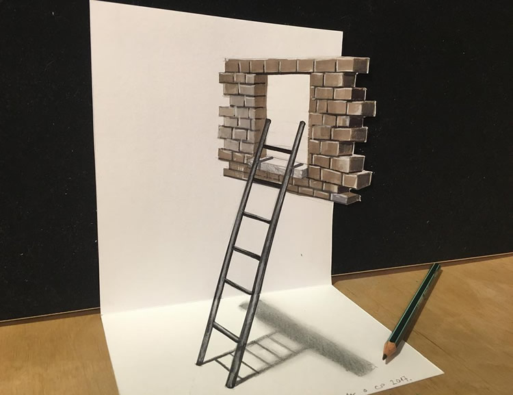 Amazing 3D Drawings by Sandor Vamos