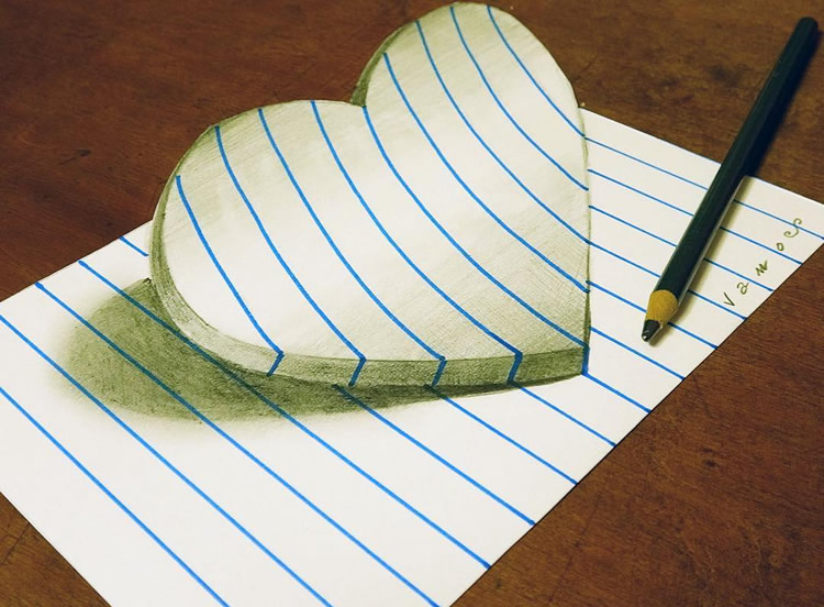 Amazing 3D Drawings by Sandor Vamos