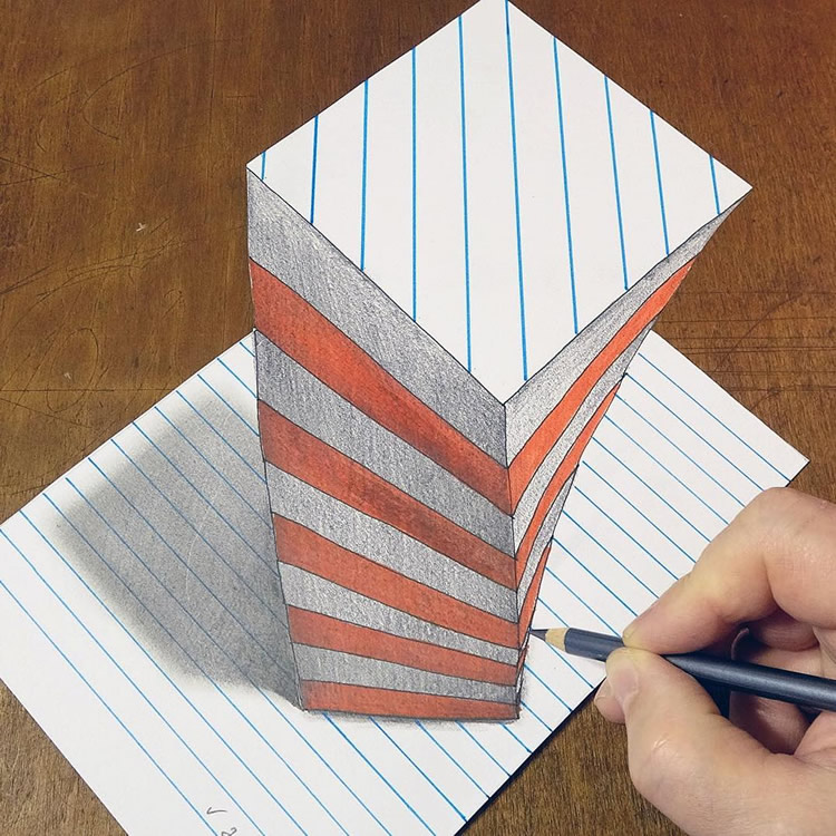 Amazing 3D Drawings by Sandor Vamos