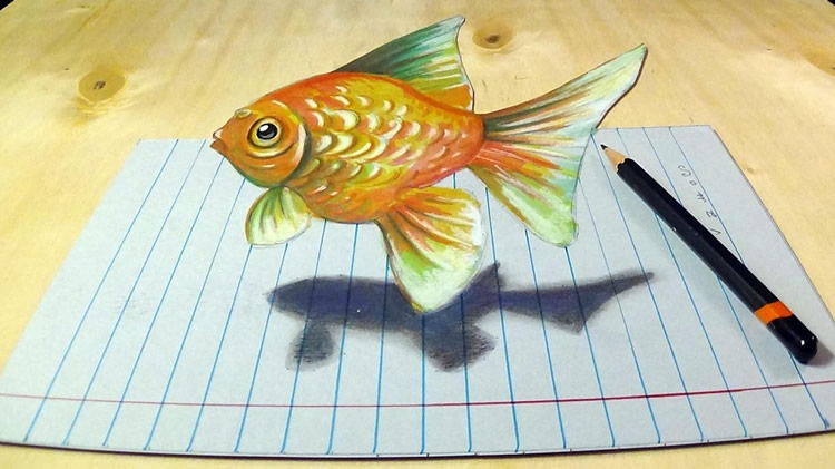 Amazing 3D Drawings by Sandor Vamos