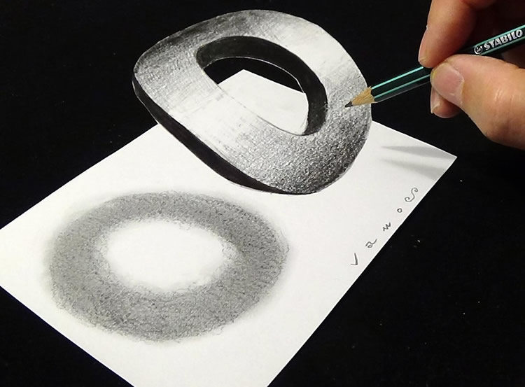 Amazing 3D Drawings by Sandor Vamos