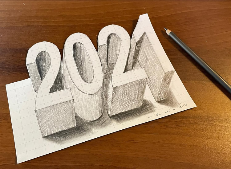 Amazing 3D Drawings by Sandor Vamos