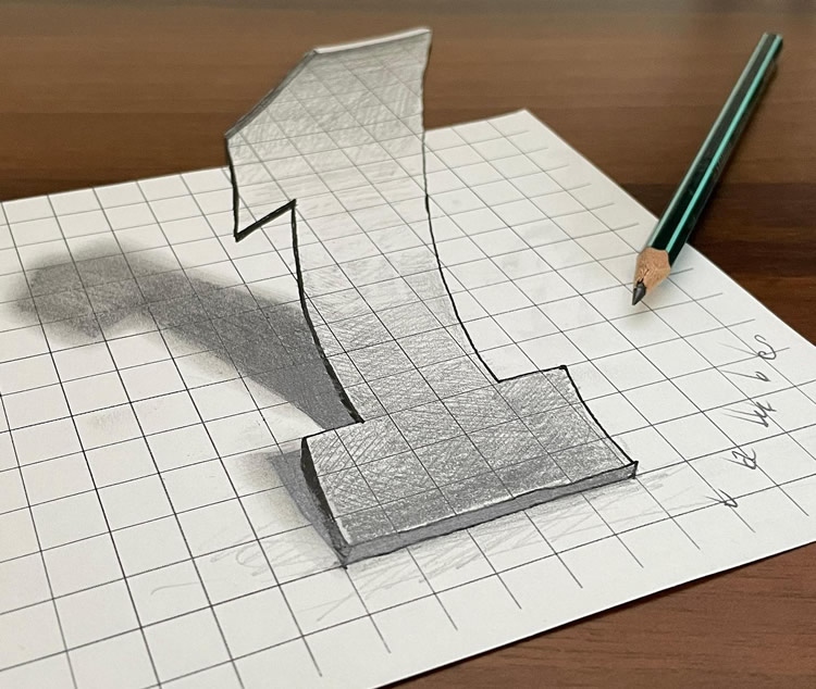 Amazing 3D Drawings by Sandor Vamos