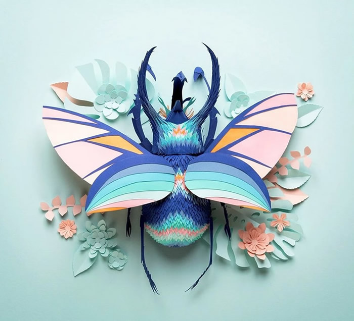 3D Paper Art By Lisa Lloyd