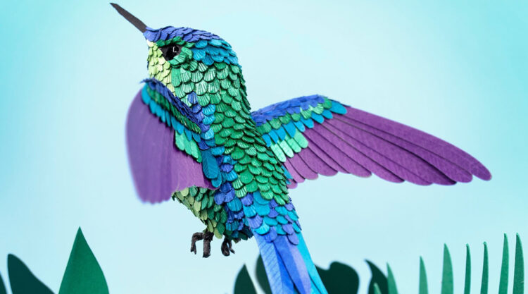 Artist Lisa Lloyd Creates Stunning Handcrafted 3D Paper Sculptures