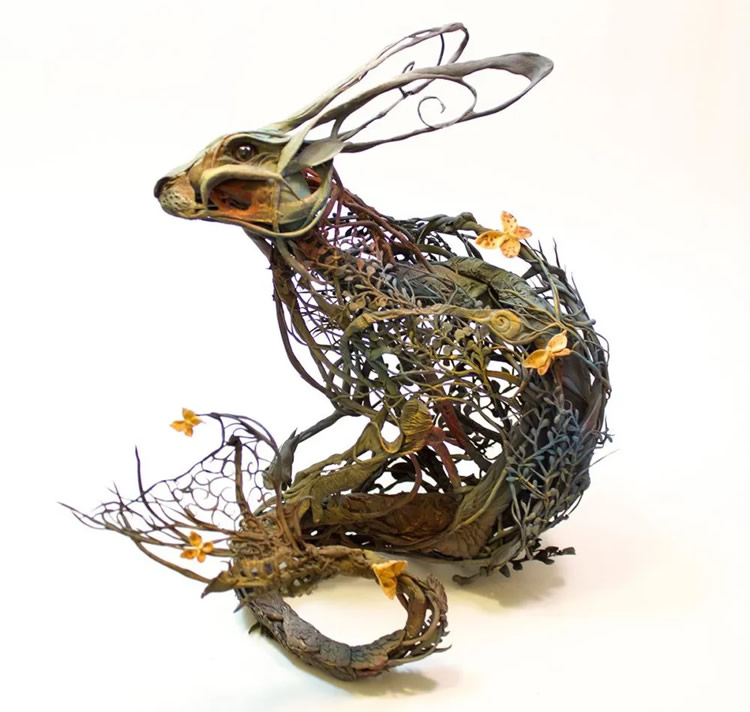 Surreal Sculptures Of Animals By Ellen Jewett