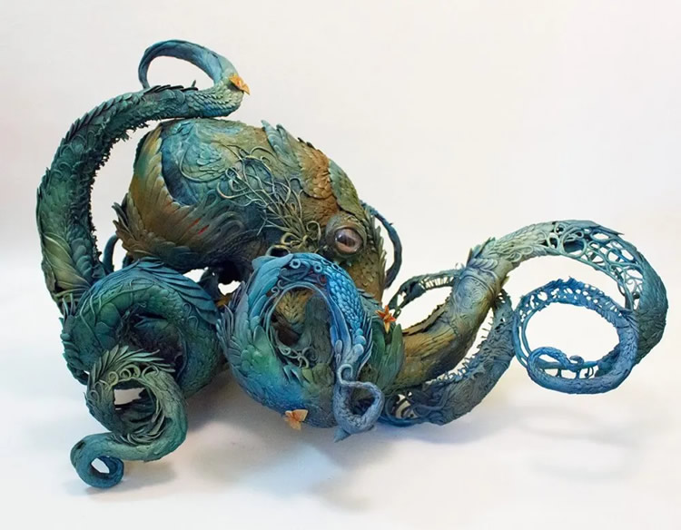 Surreal Sculptures Of Animals By Ellen Jewett