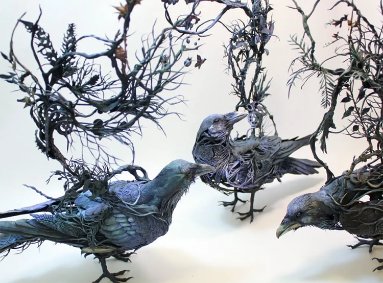 Surreal Sculptures Of Animals By Ellen Jewett