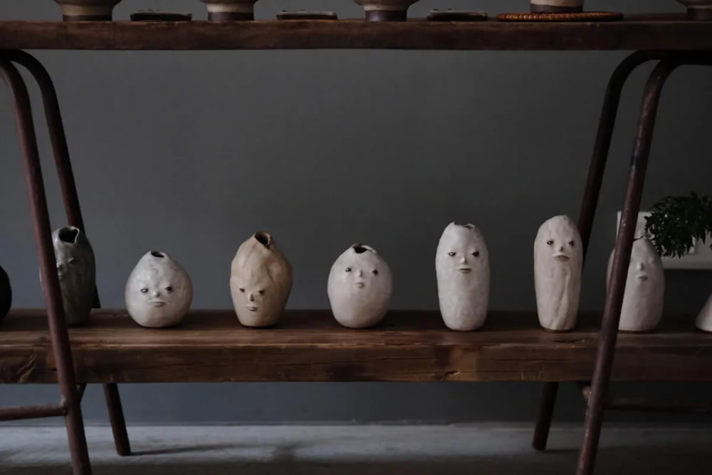 Emotive Little Faces Sculptures by Fan Yanting