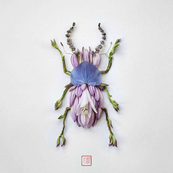 Hand Arranged Floral Elements By Raku Inoue