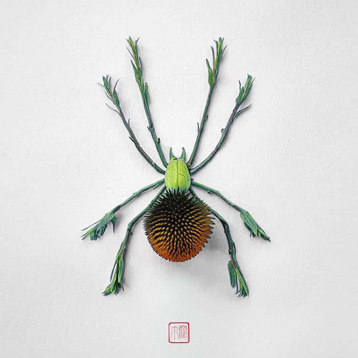 Hand Arranged Floral Elements By Raku Inoue