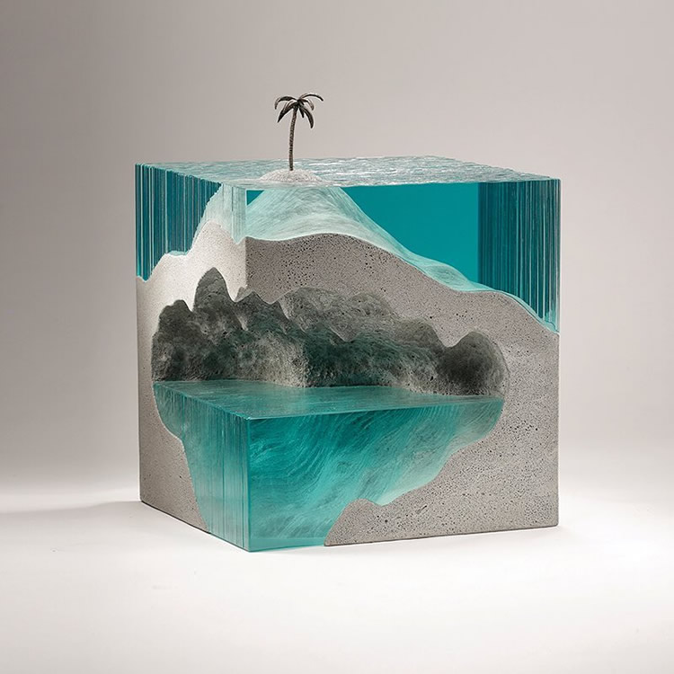 Ocean Glass Sculptures By Ben Young