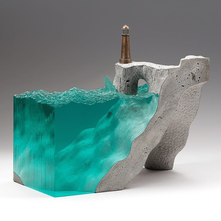 Ocean Glass Sculptures By Ben Young