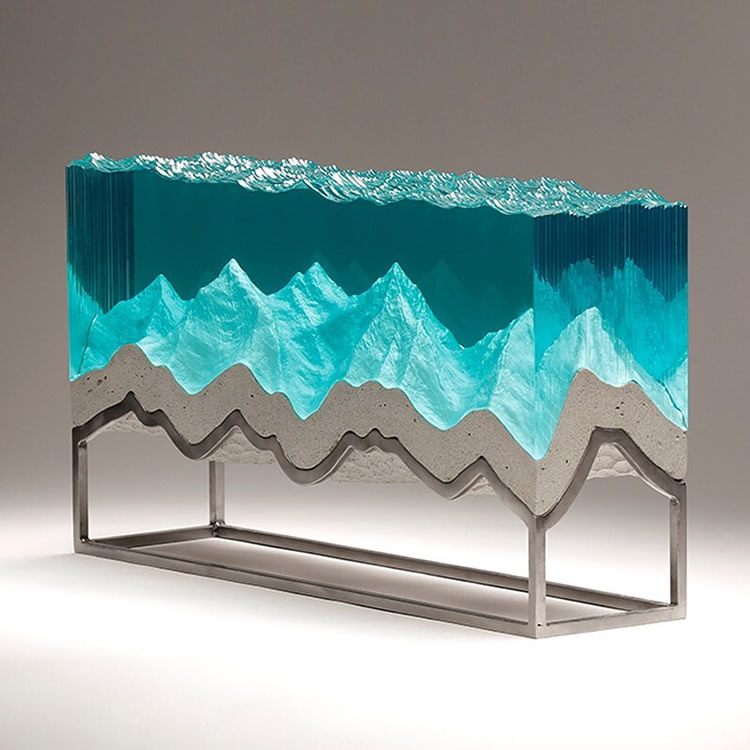 Ocean Glass Sculptures By Ben Young