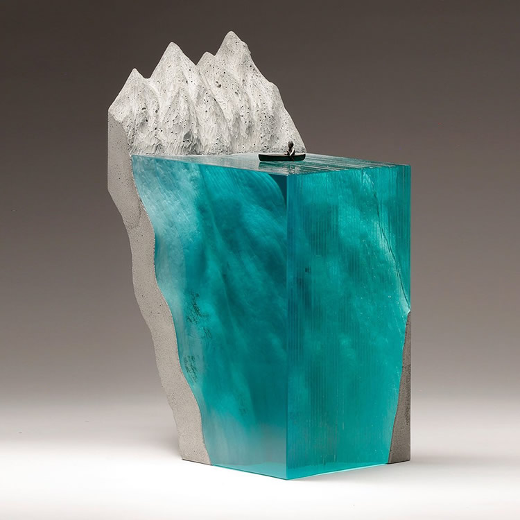 Ocean Glass Sculptures By Ben Young