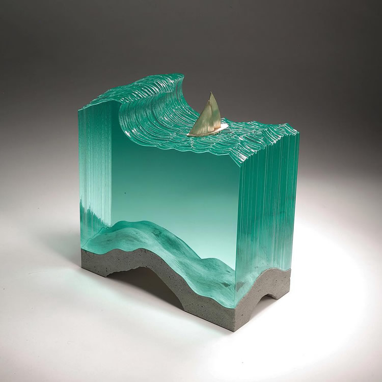 Ocean Glass Sculptures By Ben Young