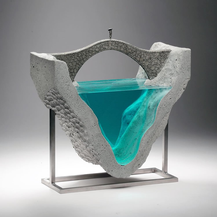 Ocean Glass Sculptures By Ben Young