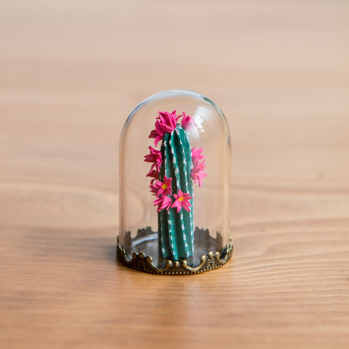 Miniature Paper Plants by Raya Sader Bujana