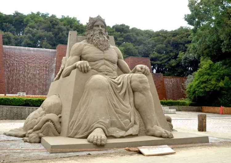 Sand Sculptures by Toshihiko Hosaka