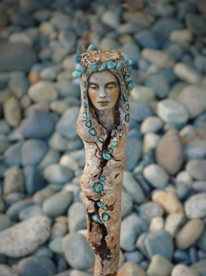 Wood Sculptures By Debra Bernier