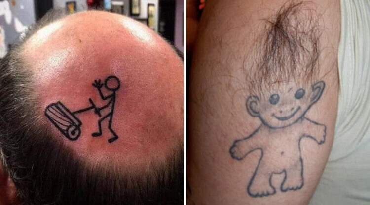 20 Funniest Tattoo Designs That Are Amusingly Creative And Cool