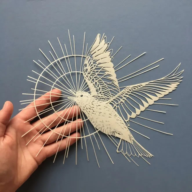 Delicate Paper Cuttings Art By Elin Price