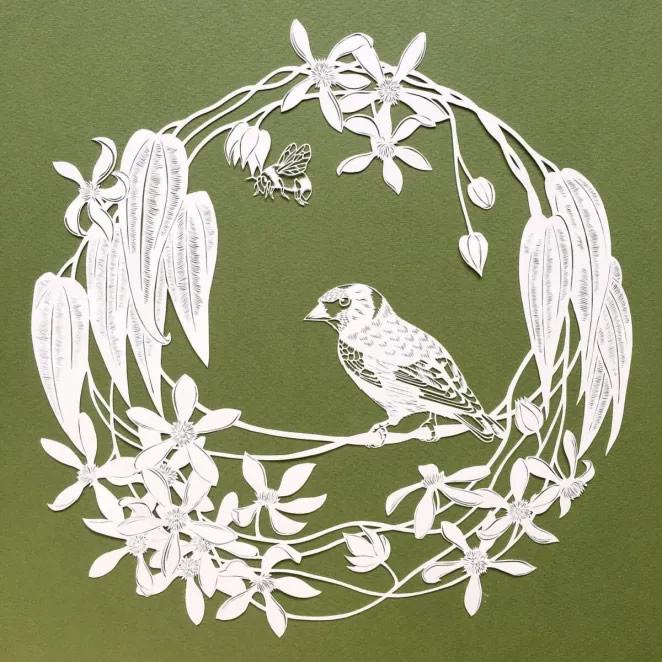 Delicate Paper Cuttings Art By Elin Price