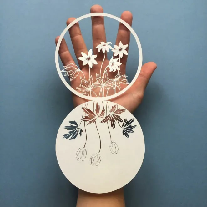 Delicate Paper Cuttings Art By Elin Price