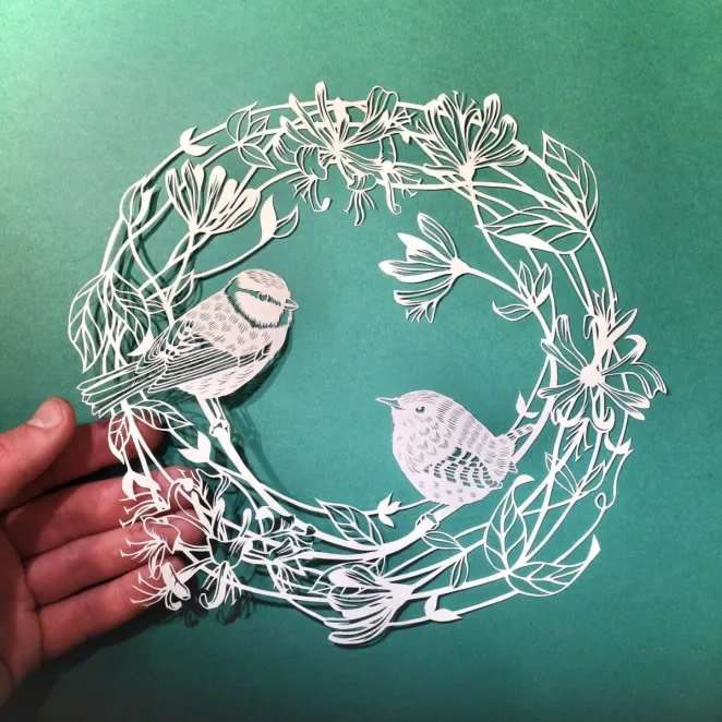 Delicate Paper Cuttings Art By Elin Price