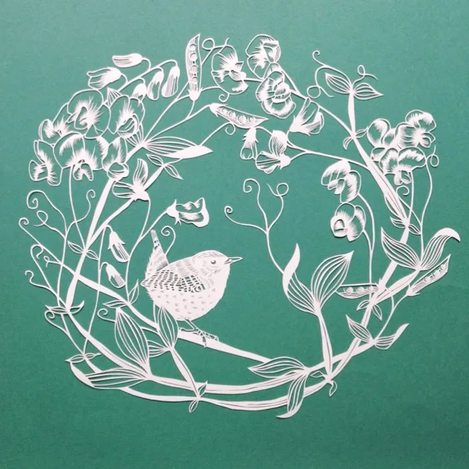 Delicate Paper Cuttings Art By Elin Price