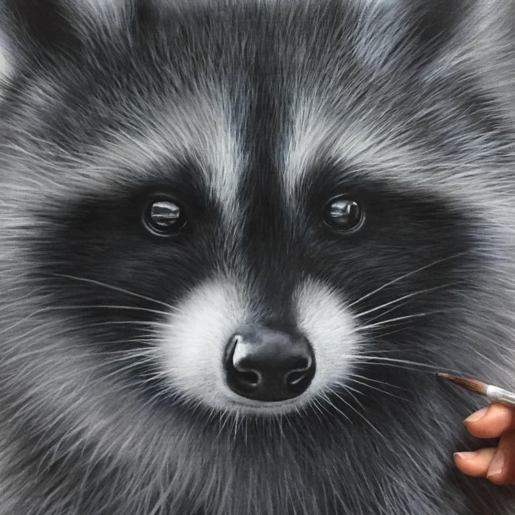 Real Animal Paintings That Look Like Photos By Sarah Still