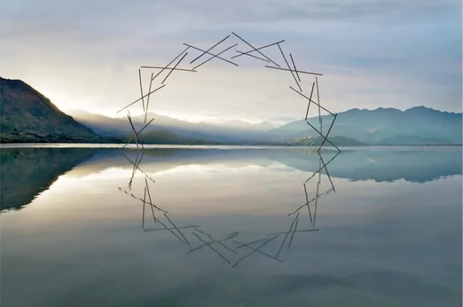 Reflective Circle Sculptures By Martin Hill