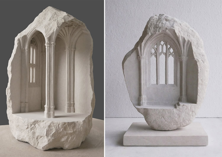 Miniature Architectural With Marble By Matthew Simmonds