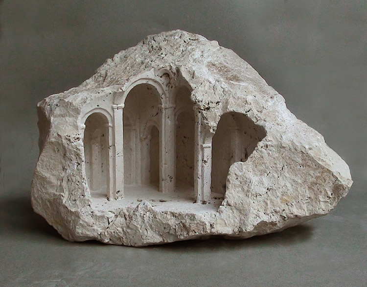 Miniature Architectural With Marble By Matthew Simmonds