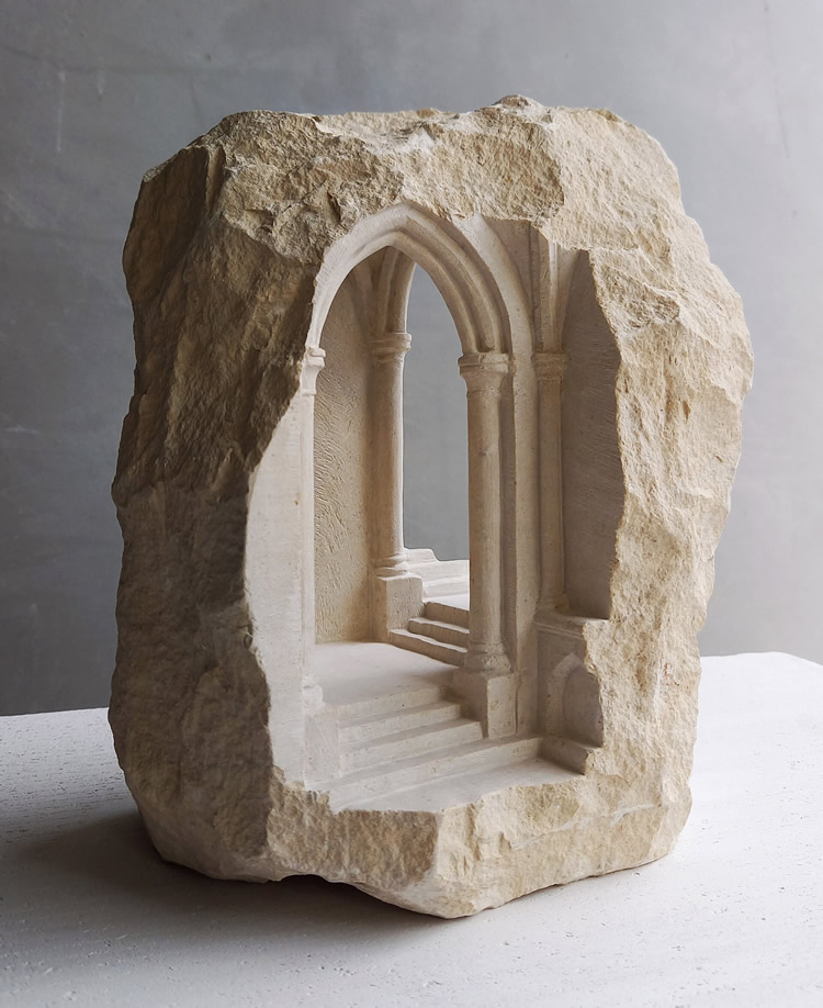 Miniature Architectural With Marble By Matthew Simmonds