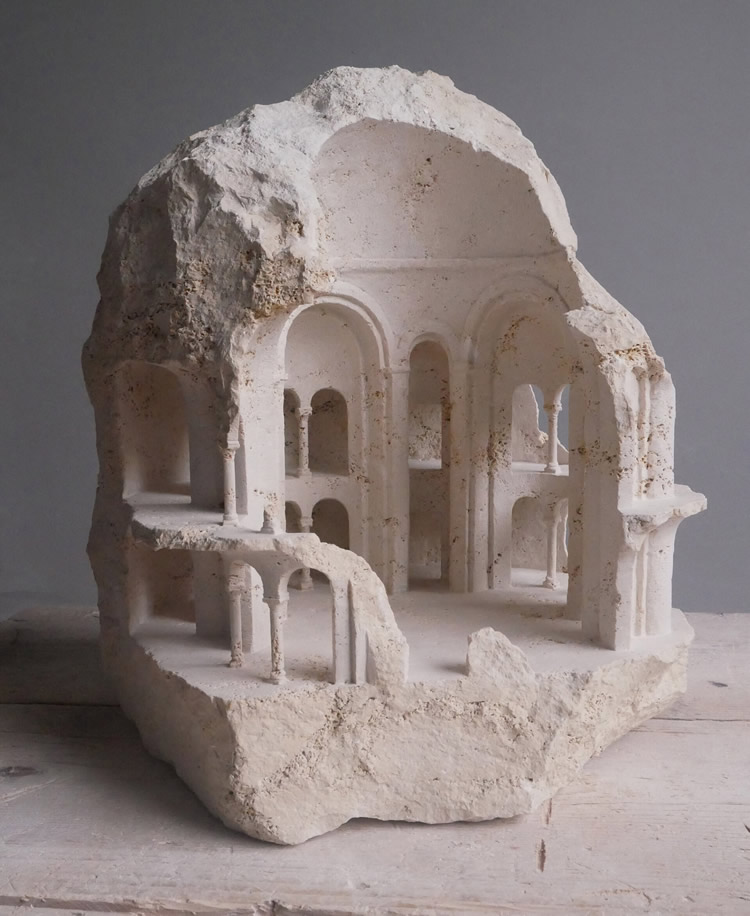 Miniature Architectural With Marble By Matthew Simmonds