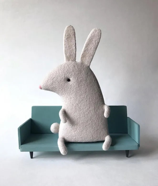 Needle Felted Sculptures By Manooni